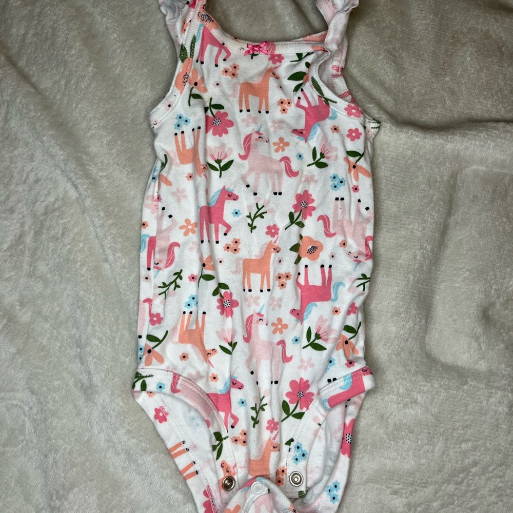 12m Ruffle Tank onesie